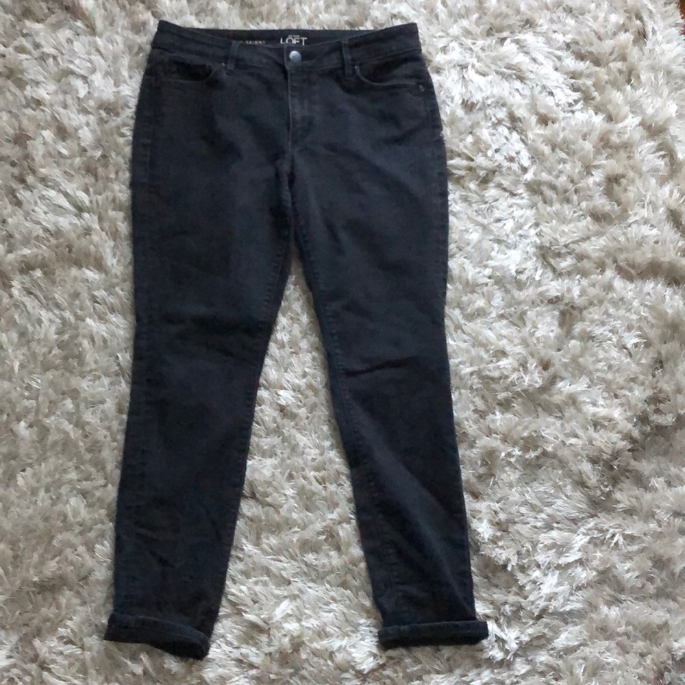 Black skinny jeans